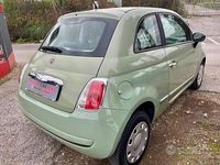 Usata Fiat 500 Pop 75 CV (55 kW) 2009 Verde Berlina