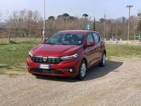 Usata Dacia Sandero Expression 91 CV (66 kW) 2022 Rosso Utilitaria
