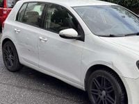 Usata VW Golf VI Highline 122 CV (89 kW) 2011 Bianco Utilitaria