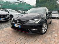 Usata Seat Leon ST FR 115 CV (84 kW) 2020 Nero Station wagon