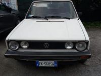 Usata VW Golf Cabriolet 54 CV (39 kW) 1986 Bianco Cabrio