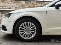 Usata Audi A3 Attraction 110 CV (80 kW) 2014 Bianco Berlina