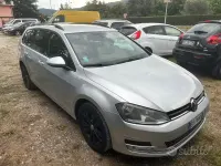 Usata VW Golf VII Comfortline 110 CV (80 kW) 2014 Grigio Station wagon