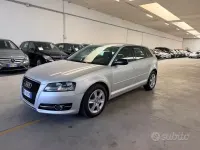 Usata Audi A3 Attraction 105 CV (77 kW) 2012 Grigio Utilitaria