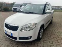 Usata Skoda Fabia Style 69 CV (50 kW) 2008 Bianco Station wagon