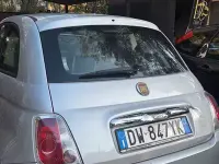 Usata Fiat 500 75 CV (55 kW) 2009 Grigio Cabrio