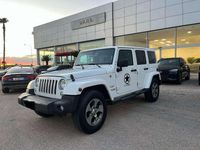 Usata Jeep Wrangler Unlimited Sahara 200 CV (147 kW) 2018 Bianco SUV
