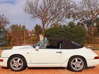 Usata Porsche 911 Carrera Cabriolet 250 CV (183 kW) 1991 Bianco Cabrio