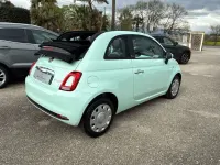 Usado Fiat 500C Pop 69 CV (50 kW) 2020 Latte e menta Descapotable