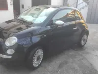 Usata Fiat 500 Lounge 69 CV (50 kW) 2008 Nero Utilitaria