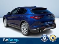 Usata Alfa Romeo Stelvio Executive 210 CV (154 kW) 2018 Blu metallizzato SUV