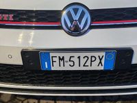 Usata VW Golf GTI 245 CV (180 kW) 2017 Bianco Berlina