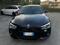 Usata BMW 116 Sport Line 116 CV (85 kW) 2017 Nero Utilitaria