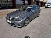 Usata Mercedes C250 Avantgarde 204 CV (150 kW) 2012 Grigio Station wagon