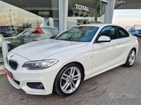 Usata BMW 218 M Sport 143 CV (105 kW) 2016 Bianco pastello Coupé