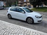 Usata VW Golf VI Trendline 110 CV (80 kW) 2009 Bianco Utilitaria