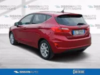 Usata Ford Fiesta Titanium S 125 CV (91 kW) 2021 Rosso Utilitaria