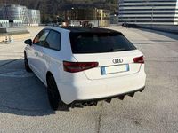 Usata Audi A3 Attraction 110 CV (80 kW) 2015 Bianco Berlina