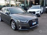 Usata Audi A3 Sport 150 CV (110 kW) 2019 Grigio Berlina