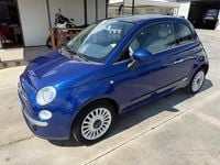 Usata Fiat 500 Lounge 69 CV (50 kW) 2009 Blu Cabrio
