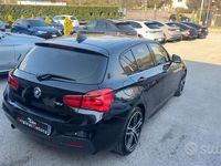 Usata BMW 116 M Sport 115 CV (84 kW) 2019 Nero Utilitaria