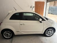 Usata Fiat 500 69 CV (50 kW) 2009 Bianco Cabrio