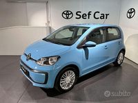 Usata VW up! Move 65 CV (47 kW) 2022 Blu Utilitaria