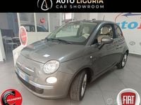 Usata Fiat 500 Lounge 95 CV (69 kW) 2016 Grigio scuro metallizzato Utilitaria
