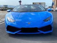 Usata Lamborghini Huracán 610 CV (448 kW) 2017 Blu/azzurro Cabrio