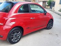 Usata Fiat 500 2009 Rosso Cabrio