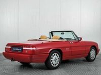 Usata Alfa Romeo Spider 117 CV (86 kW) 1991 Rosso Cabrio