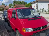 Usata VW Transporter 116 CV (85 kW) 1998 Rosso Furgone