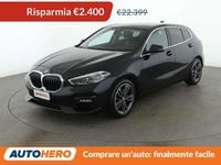 Usata BMW 118 Sport Line 140 CV (102 kW) 2020 Nero Utilitaria