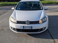 Usata VW Golf VI Highline 105 CV (77 kW) 2010 Bianco Utilitaria