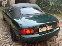 Usata Mazda MX5 110 CV (80 kW) 1998 Verde Cabrio