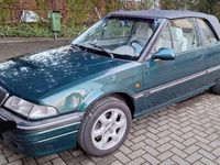 Usata Rover 216 109 CV (80 kW) 1997 Verde Cabrio