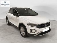 Usata VW T-Roc Life 110 CV (80 kW) 2022 Bianco SUV