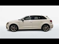 Usata Audi A3 Admired 116 CV (85 kW) 2019 Bianco Berlina