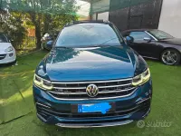 Usata VW Tiguan R-line 240 CV (176 kW) 2021 Verde SUV