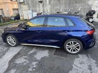 Usata Audi A3 S-Line 116 CV (85 kW) 2021 Blu/azzurro Berlina