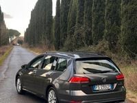 Usata VW Golf VII 131 CV (96 kW) 2018 Grigio Station wagon