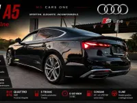 Usata Audi A5 Sportback S-Line 204 CV (150 kW) 2021 Nero Utilitaria