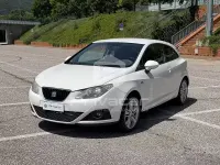 Usata Seat Ibiza Style 90 CV (66 kW) 2009 Bianco Coupé