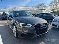 Usata Audi A3 S-Line 110 CV (80 kW) 2016 Grigio Berlina