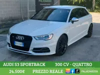 Usata Audi S3 Ambiente 300 CV (220 kW) 2016 Bianco Berlina