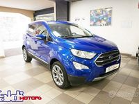Usata Ford Ecosport Titanium 125 CV (91 kW) 2018 Blu SUV