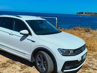 Usata VW Tiguan R-line 130 CV (95 kW) 2020 Bianco SUV