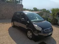 Usata Kia Venga LX 90 CV (66 kW) 2011 Nero Utilitaria