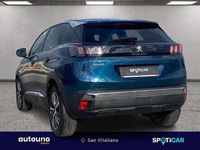 Usata Peugeot 3008 Allure 131 CV (96 kW) 2022 Blu SUV