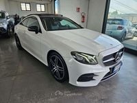 Usata Mercedes E220 Premium Plus 194 CV (142 kW) 2019 Bianco Coupé